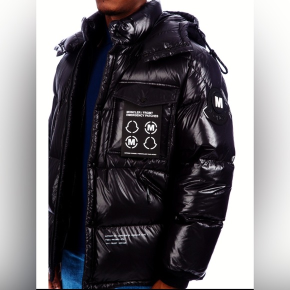 Moncler Down Jacket Fragment Genius Hiroshi Fujiwara Puffer Jacket w Garment Bag - Picture 8 of 16